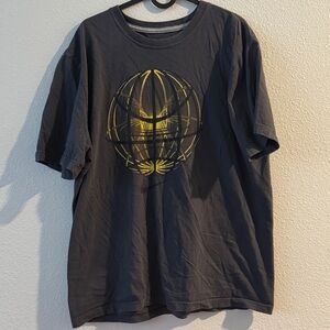 Nike Black Tee with Yellow Graphic
